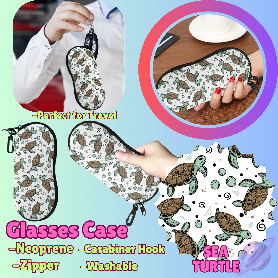 SUNGLASSES CASE RUN-SEA TURTLE-PREORDER CLOSING 8/8