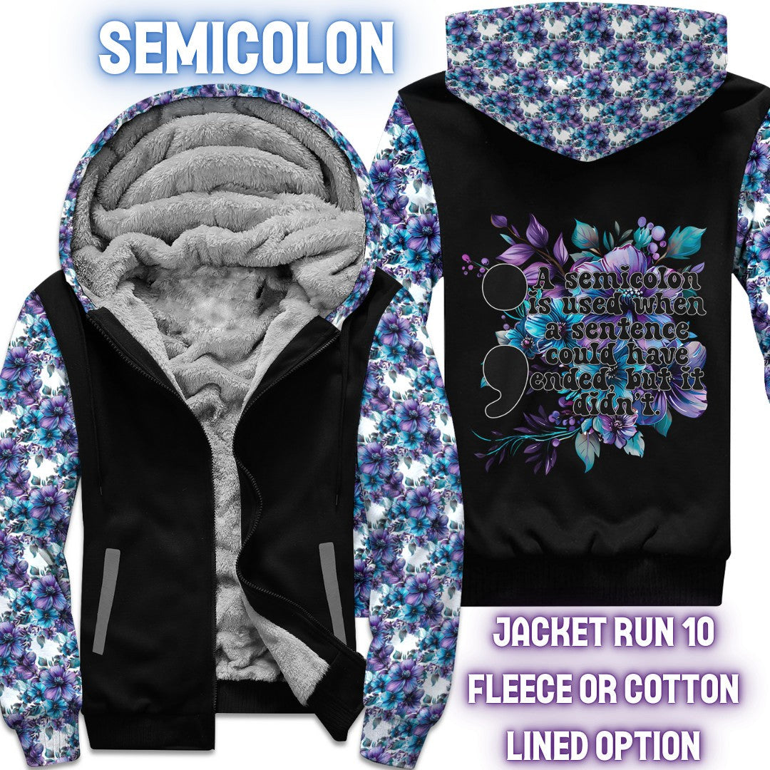 JACKET RUN 12-SEMICOLON-PREORDER CLOSING 8/18