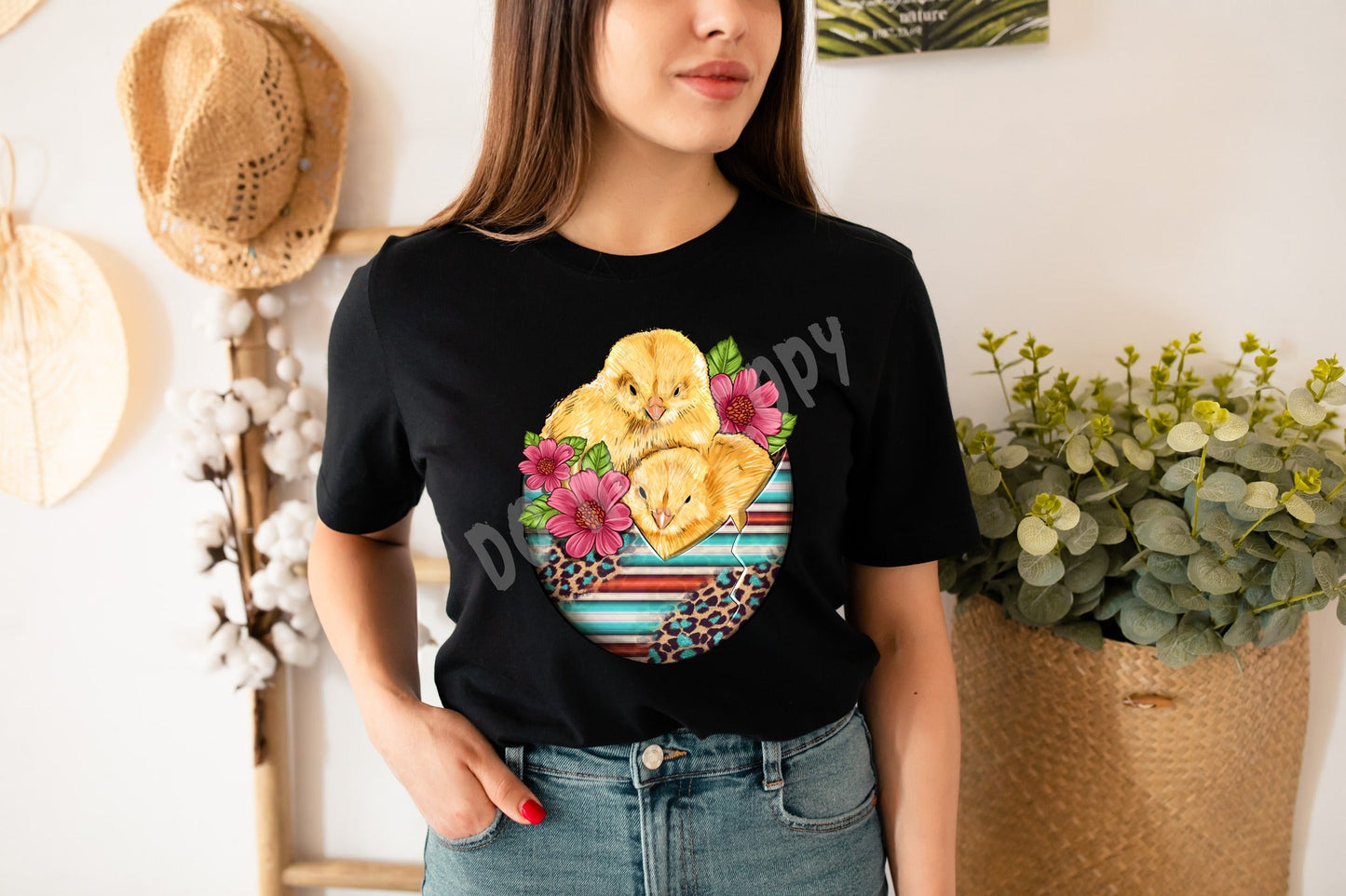 SPRING FLING-SERAPE CHICKS- UNISEX TEE ADULTS/KIDS