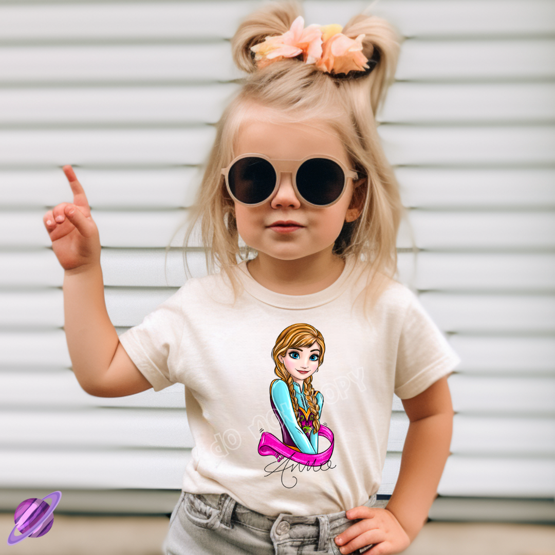 SIG ANNA - PRINCESS RUN -UNISEX TEE ADULTS/KIDS