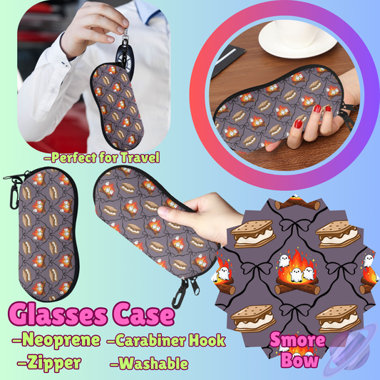SUNGLASSES CASE RUN-SMORE BOW-PREORDER CLOSING 8/8