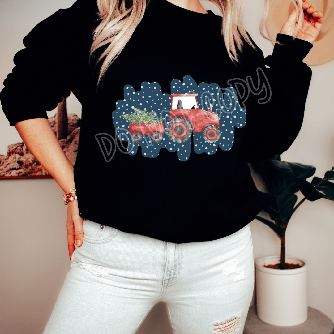 SNOW TRACTOR - HOLIDAY RUN 2 - UNISEX HOODIE/SWEATER