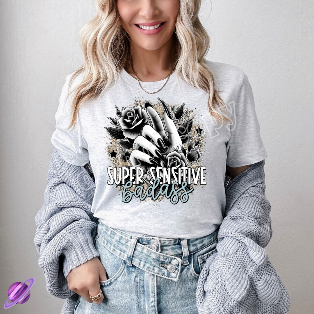 SUPER SENSITIVE BADASS TEE