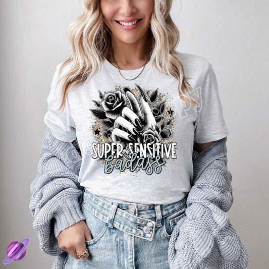 SUPER SENSITIVE BADASS TEE