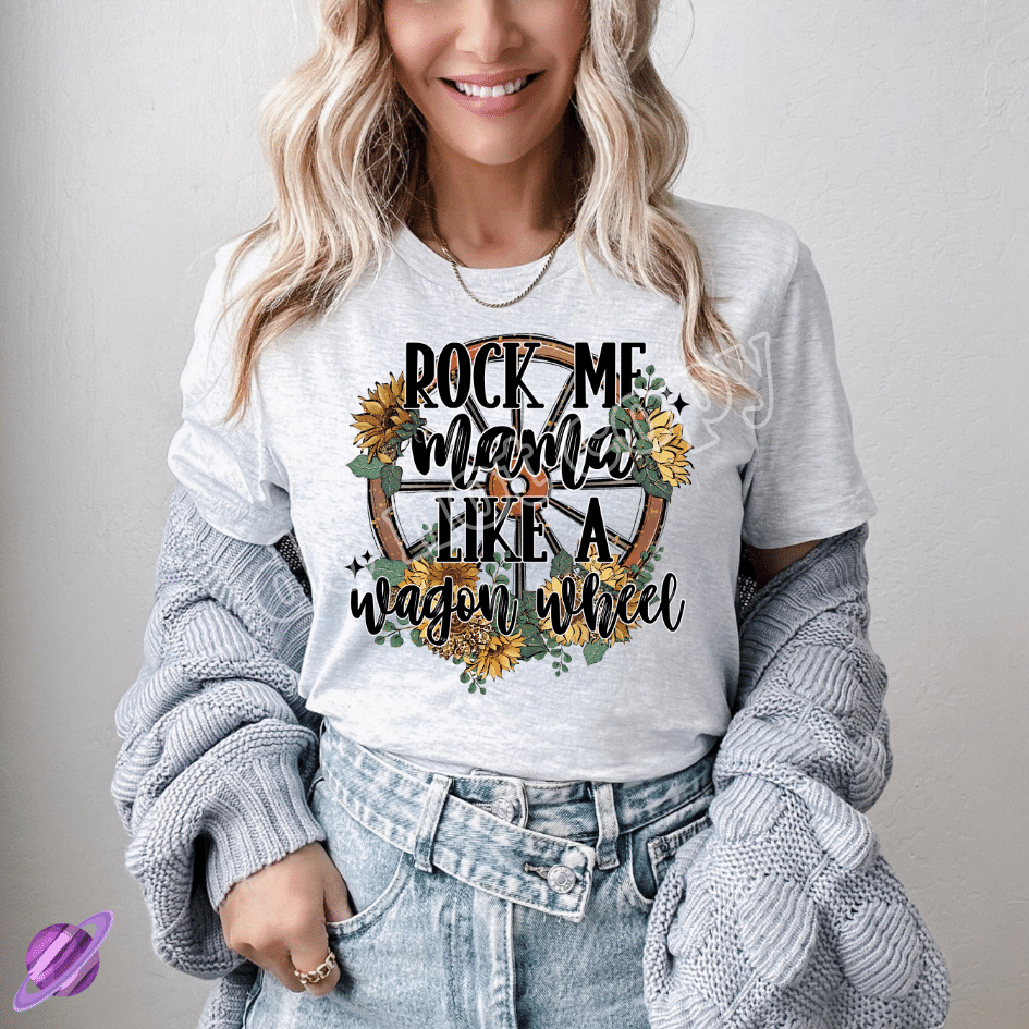 LIKE A WAGON WHEEL TEE