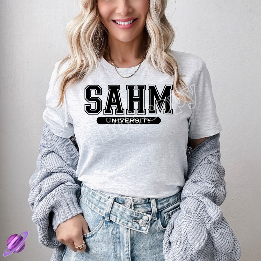 SAHM University Tee