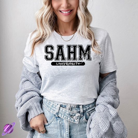 SAHM University Tee