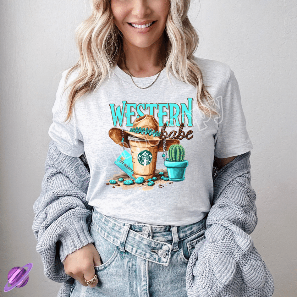 WESTERN BABE TEE