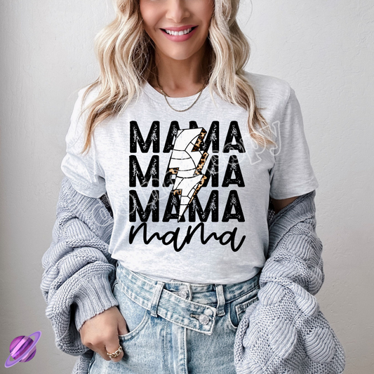 Mama Lightning Volleyball Tee