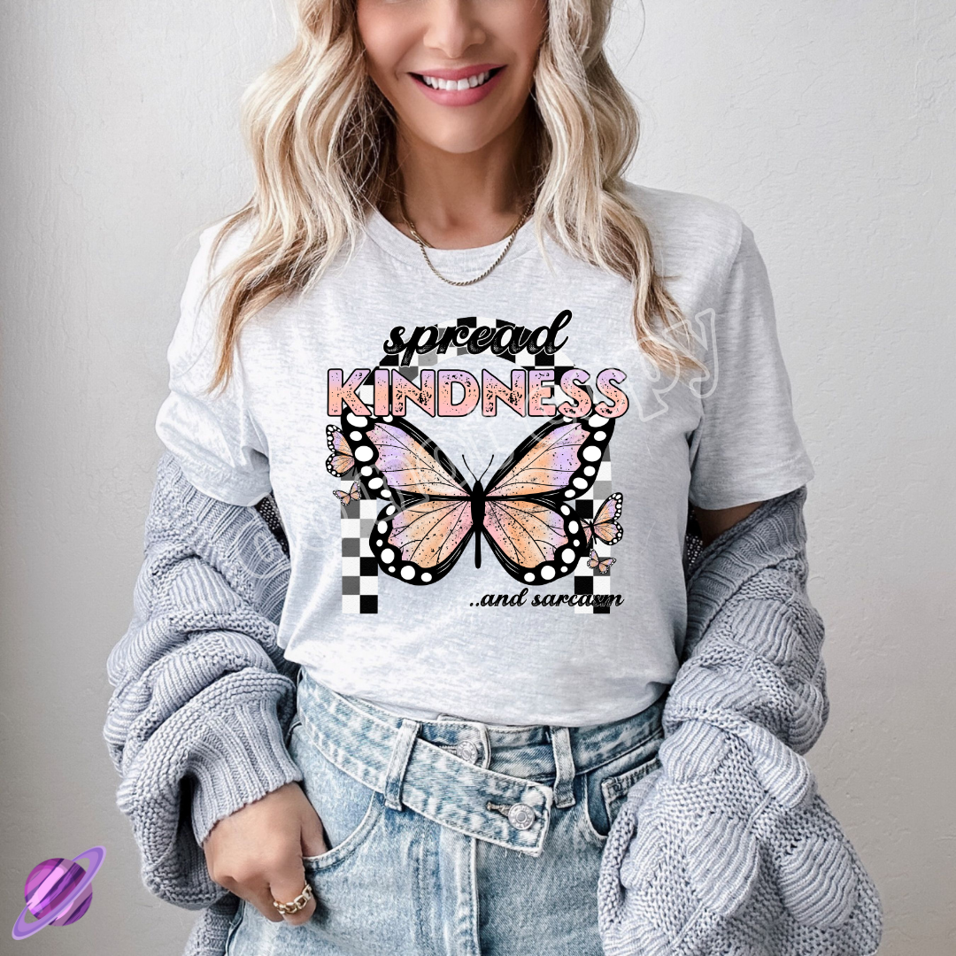 SPREAD KINDNESS AND SARCASM TEE