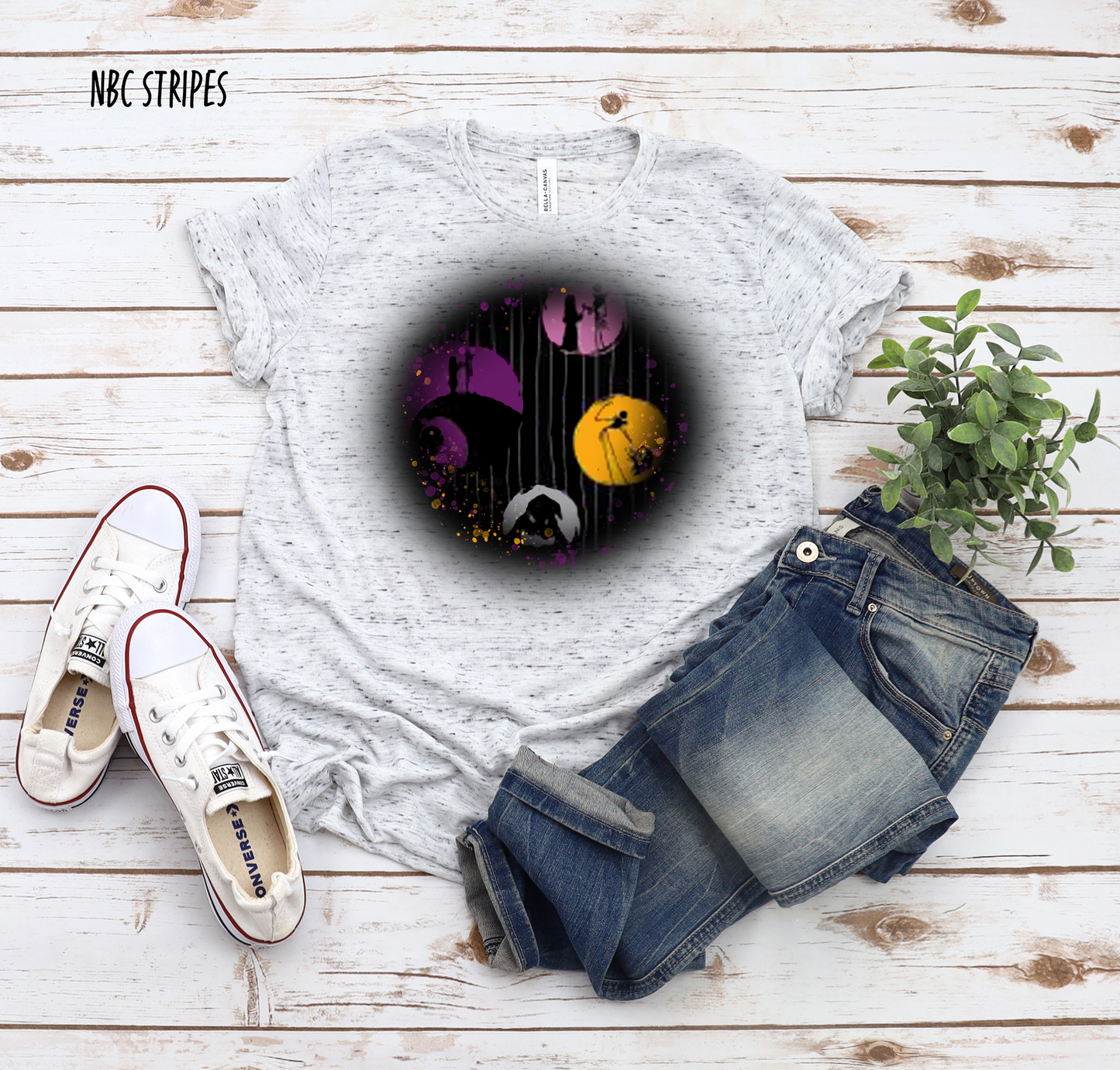 BATCH 64-NBC STRIPES TEE