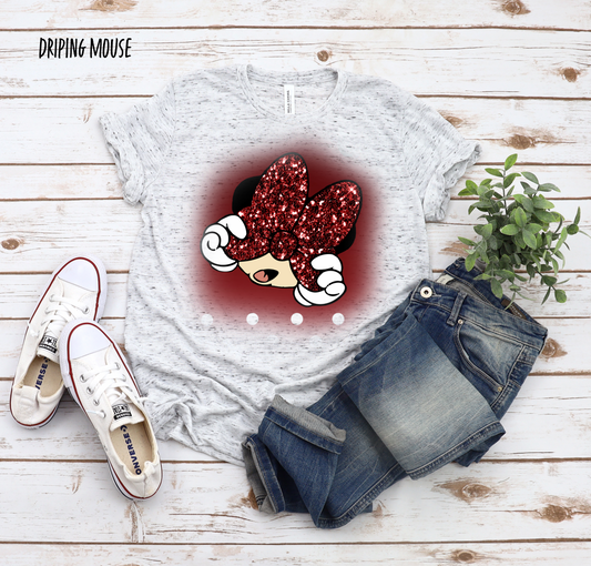 BATCH 64-DRIPPING MOUSE TEE