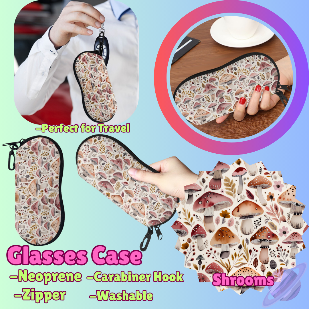 SUNGLASSES CASE RUN-SHROOMS-PREORDER CLOSING 8/8