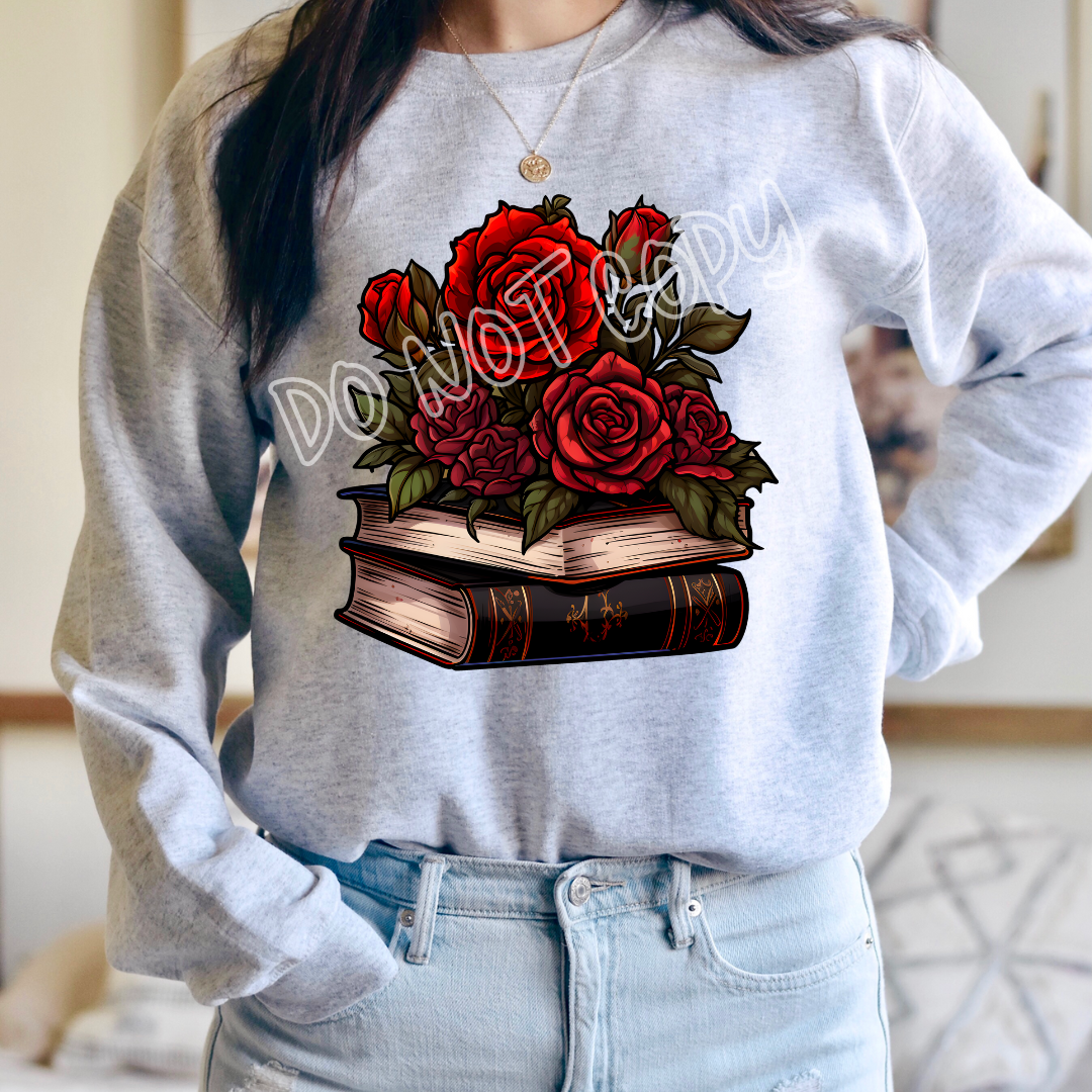 ROSE BOOKS - CREWNECK SWEATSHIRT