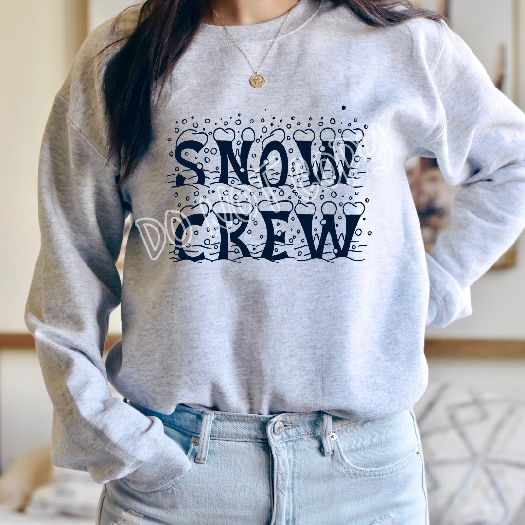 SNOW CREW - CREWNECK SWEATSHIRT