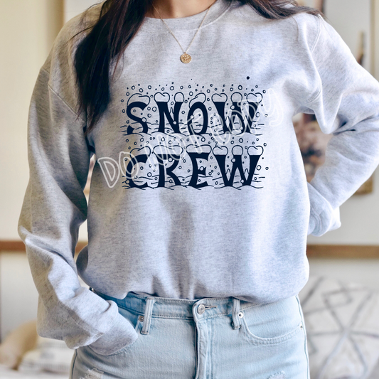 SNOW CREW - CREWNECK SWEATSHIRT