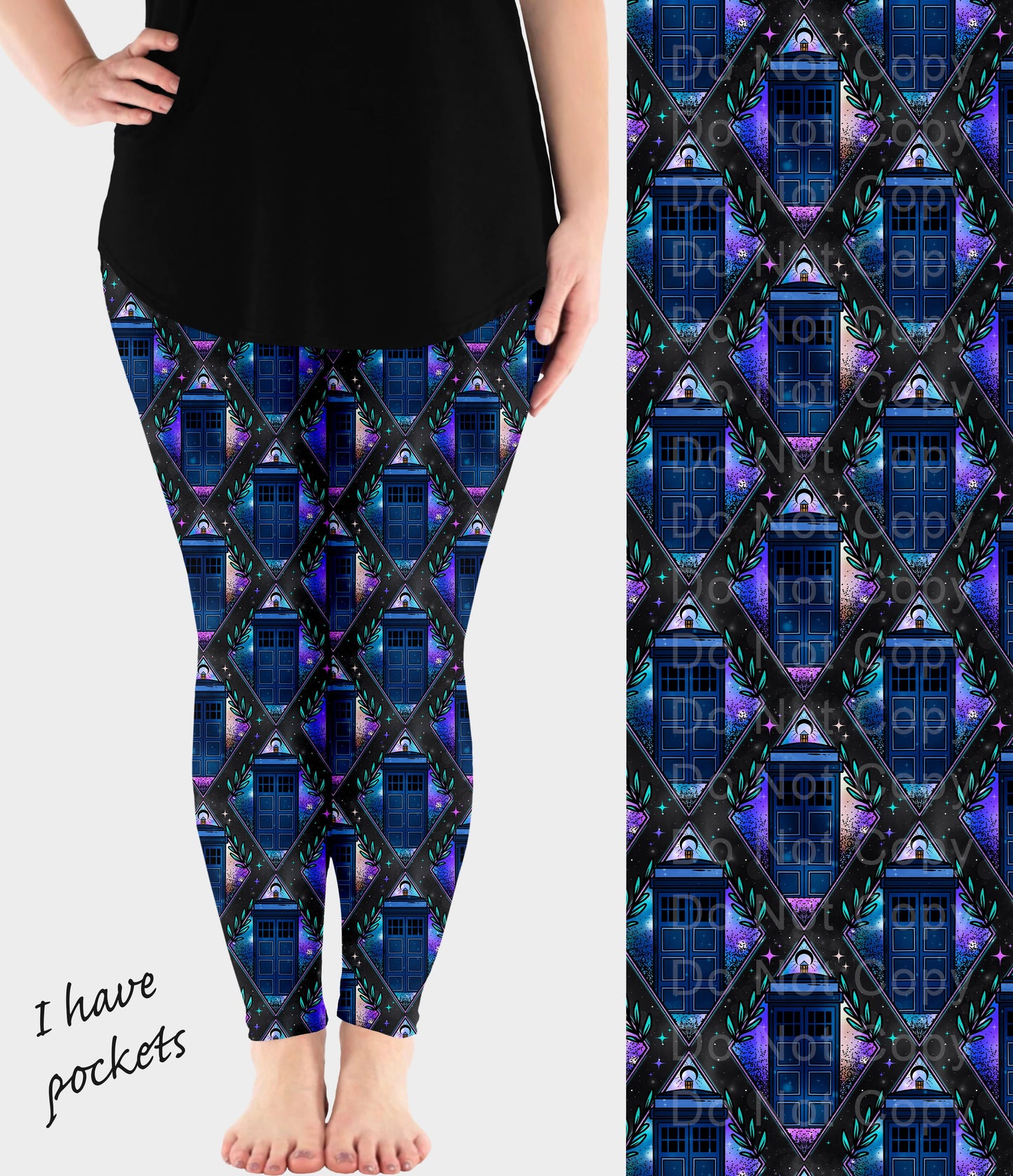 RTS - Through the Galaxy Leggings w/ Pockets