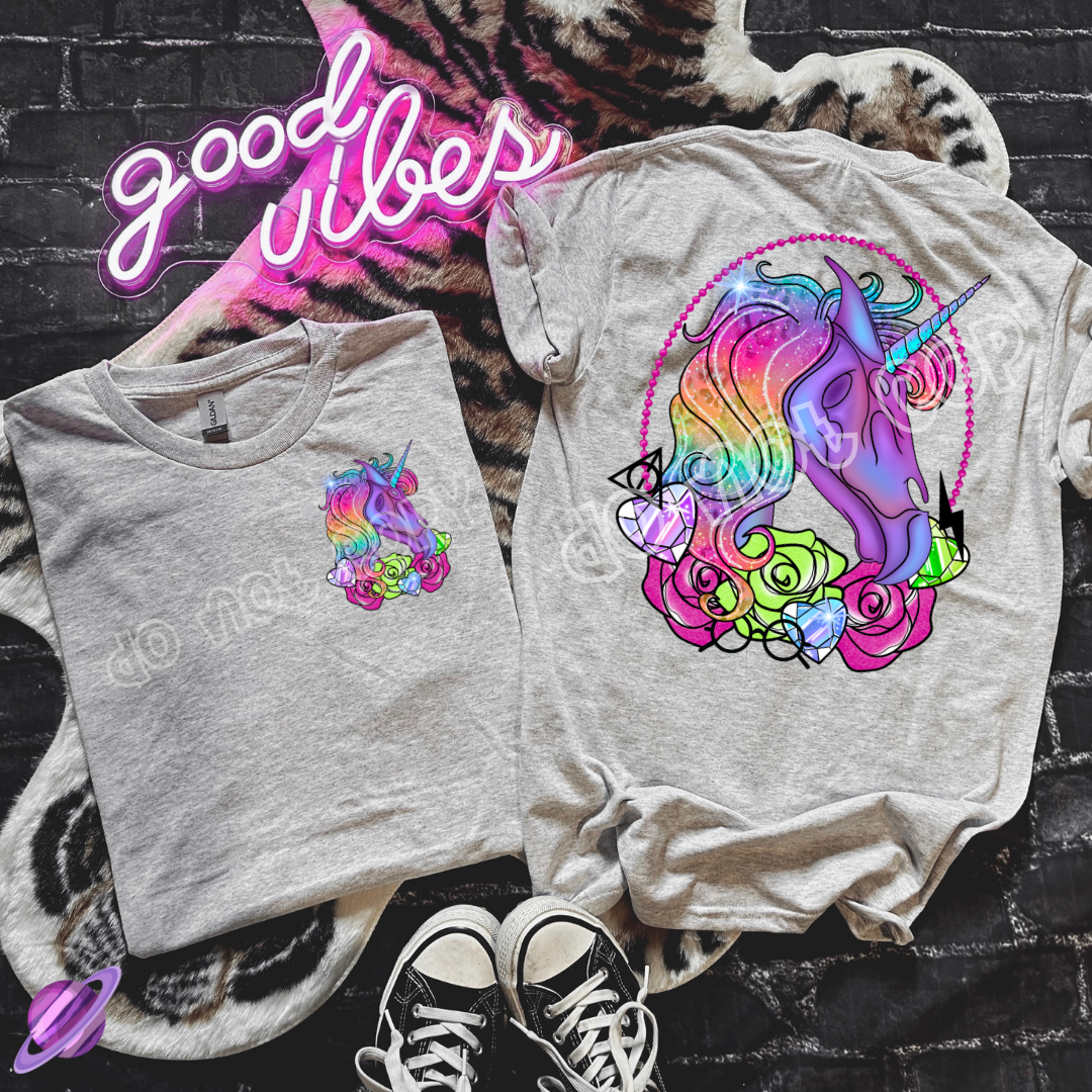 UNICORN DOUBLE SIDED TEE