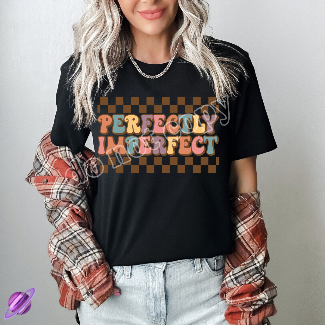 OERFECTLY IMPERFECT RETRO TEE