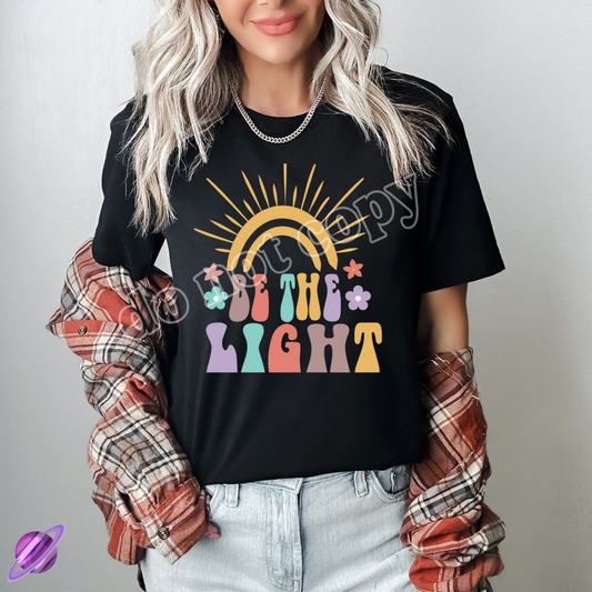 BE THE LIGHT RETRO TEE