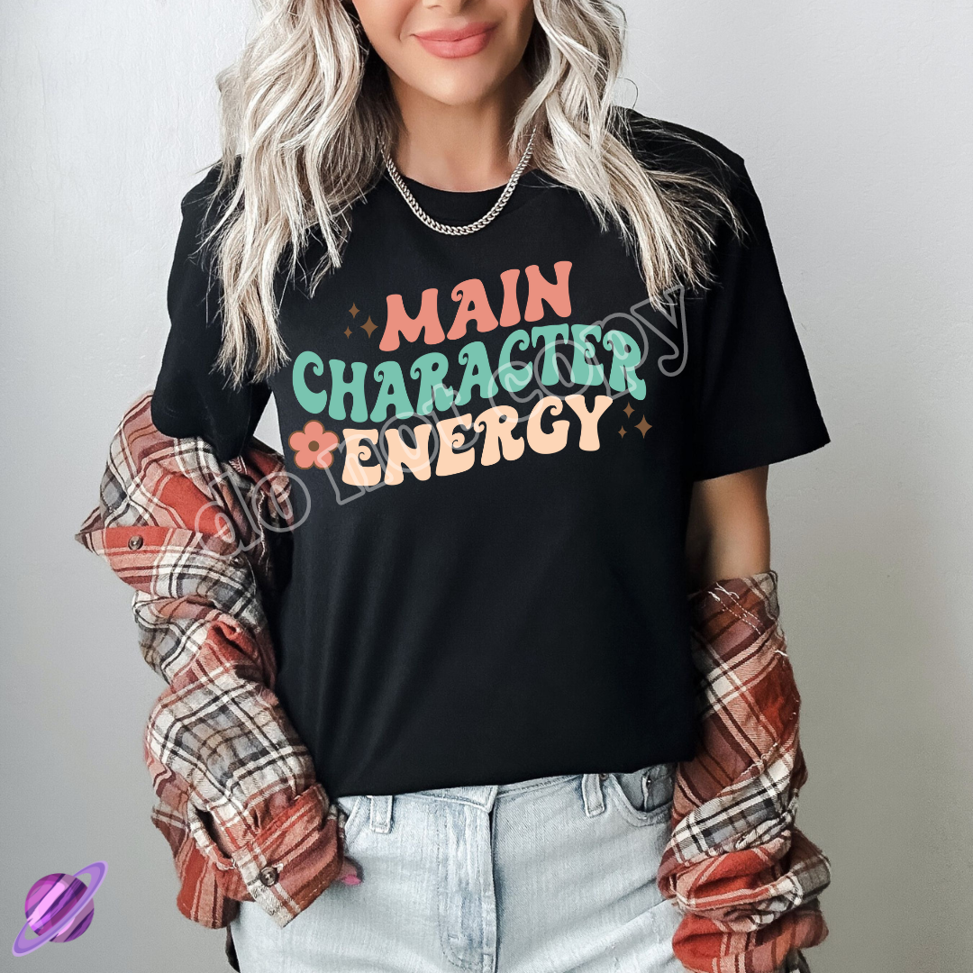 MAIN CHARACTER ENERGY RETRO TEE