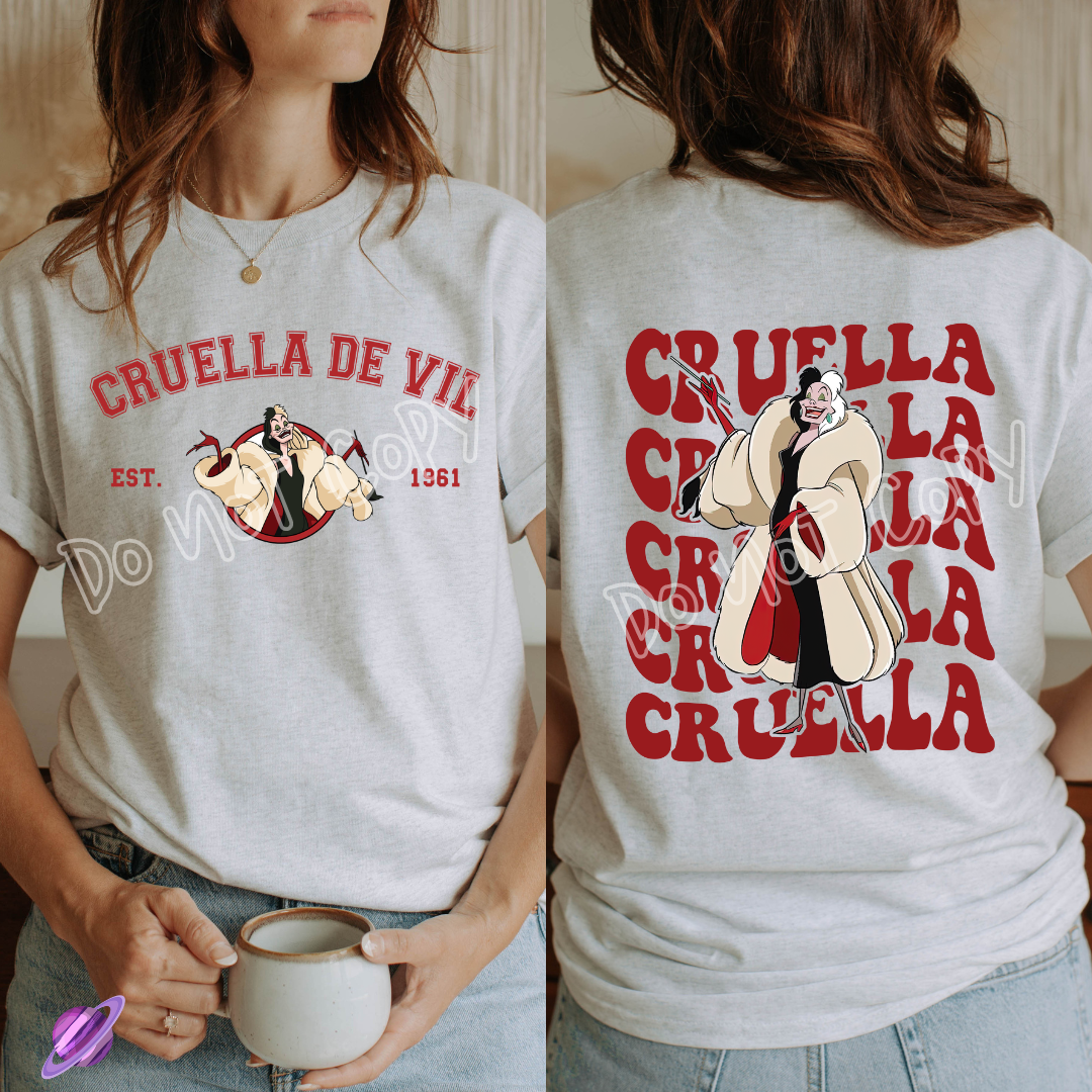 CRUEL 1961 DOUBLE SIDED TEE
