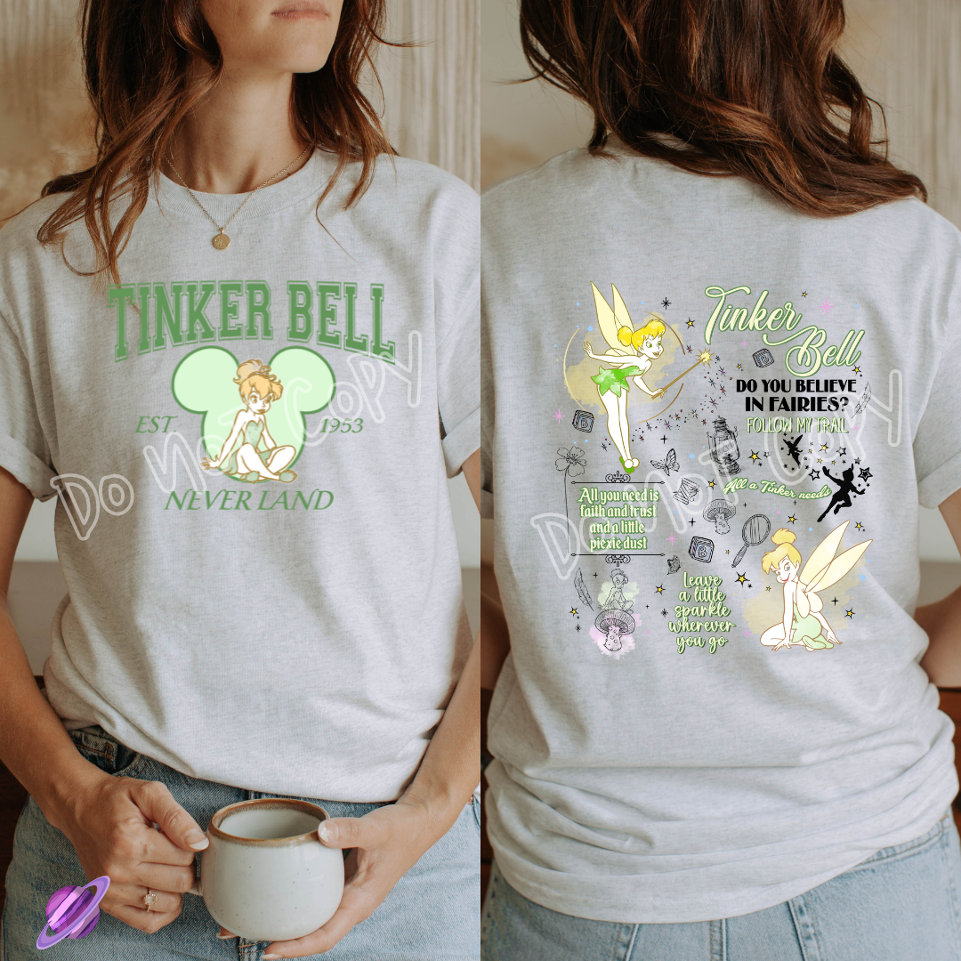 TINK KINDGOM FAR AWAY DOUBLE SIDED TEE