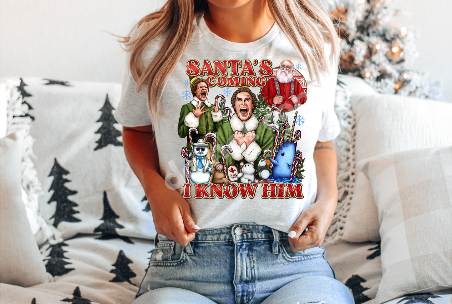 SANTA I KNOW TEE