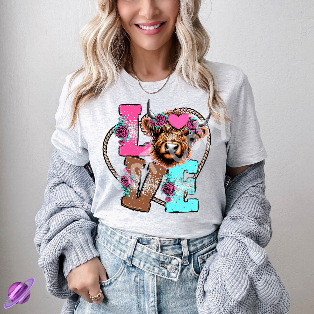 Love Highland Tee