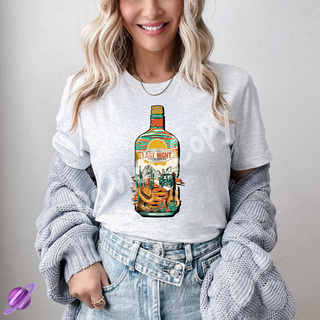 Last Night Bottle Tee