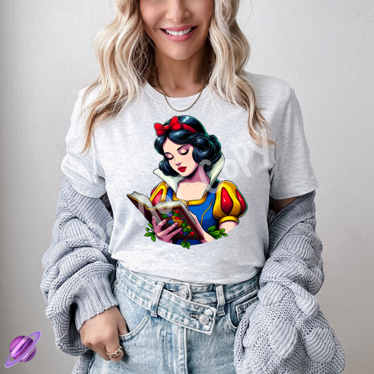 Bookish Snow Tee
