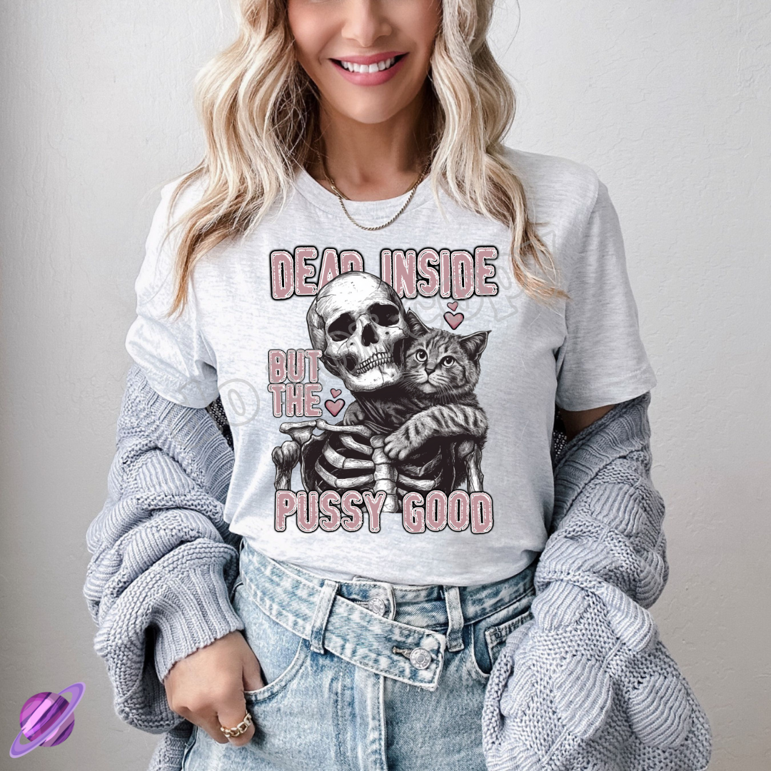 Dead Inside Cat Tee