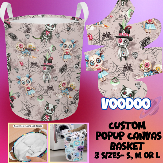 STORAGE BASKET RUN-VOODOO-3 SIZES-PREORDER CLOSING 8/5