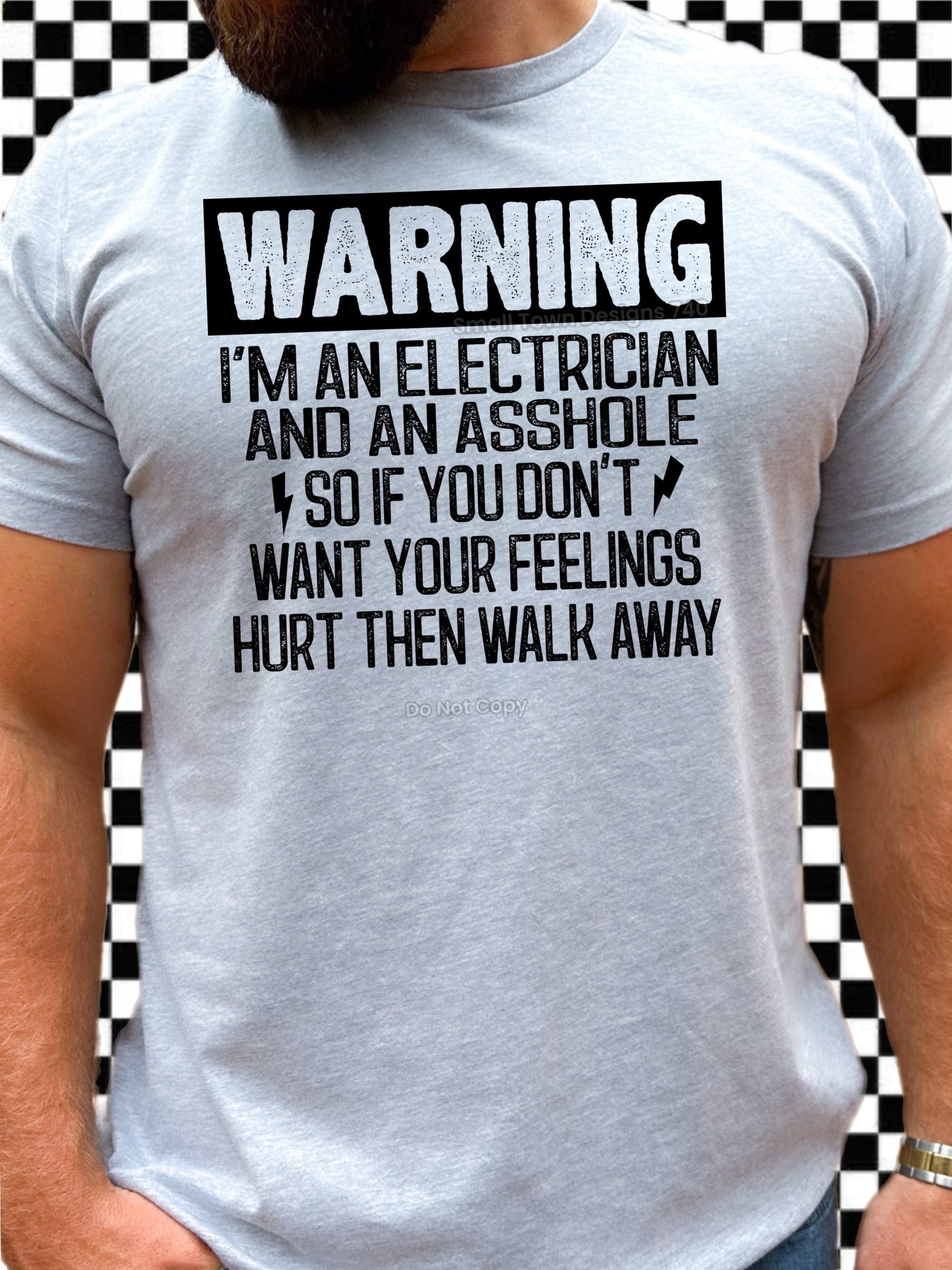 WARNING IM AN ELECTRICIAN TEE