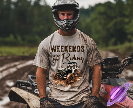 WEEKENDS ARE FOR RIDING TEE