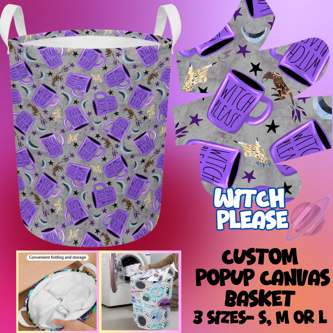 STORAGE BASKET RUN-WITCH PLEASE-3 SIZES-PREORDER CLOSING 8/5