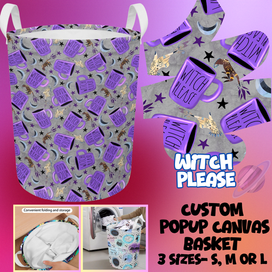 STORAGE BASKET RUN-WITCH PLEASE-3 SIZES-PREORDER CLOSING 8/5