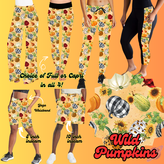 PRETTY FALL RUN-WILD PUMPKINS -BOTTOMS 6 STYLES-PREORDER CLOSING 8/3