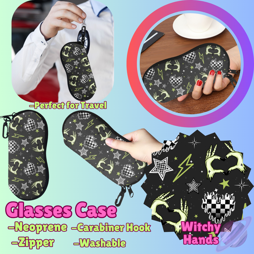 SUNGLASSES CASE RUN-WITCHY HANDS-PREORDER CLOSING 8/8