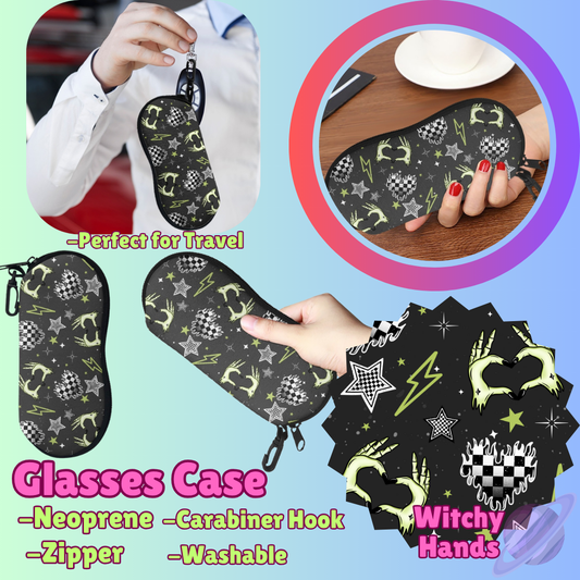 SUNGLASSES CASE RUN-WITCHY HANDS-PREORDER CLOSING 8/8