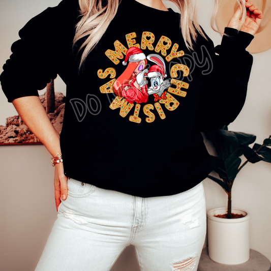 XMAS BUNNY - HOLIDAY RUN 2 - UNISEX TEE