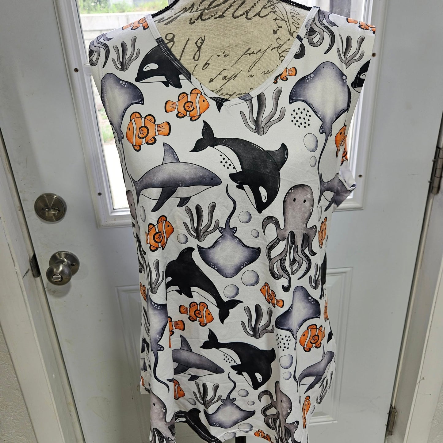 PRETTY FALL RUN-SUNFLOWER GNOMES-TUNIC OR TANK-PREORDER CLOSING 8/3