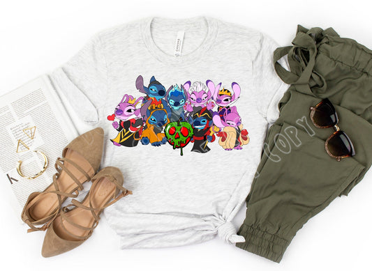 ACR RUN-A VILLAIN UNISEX TEE ADULTS/KIDS