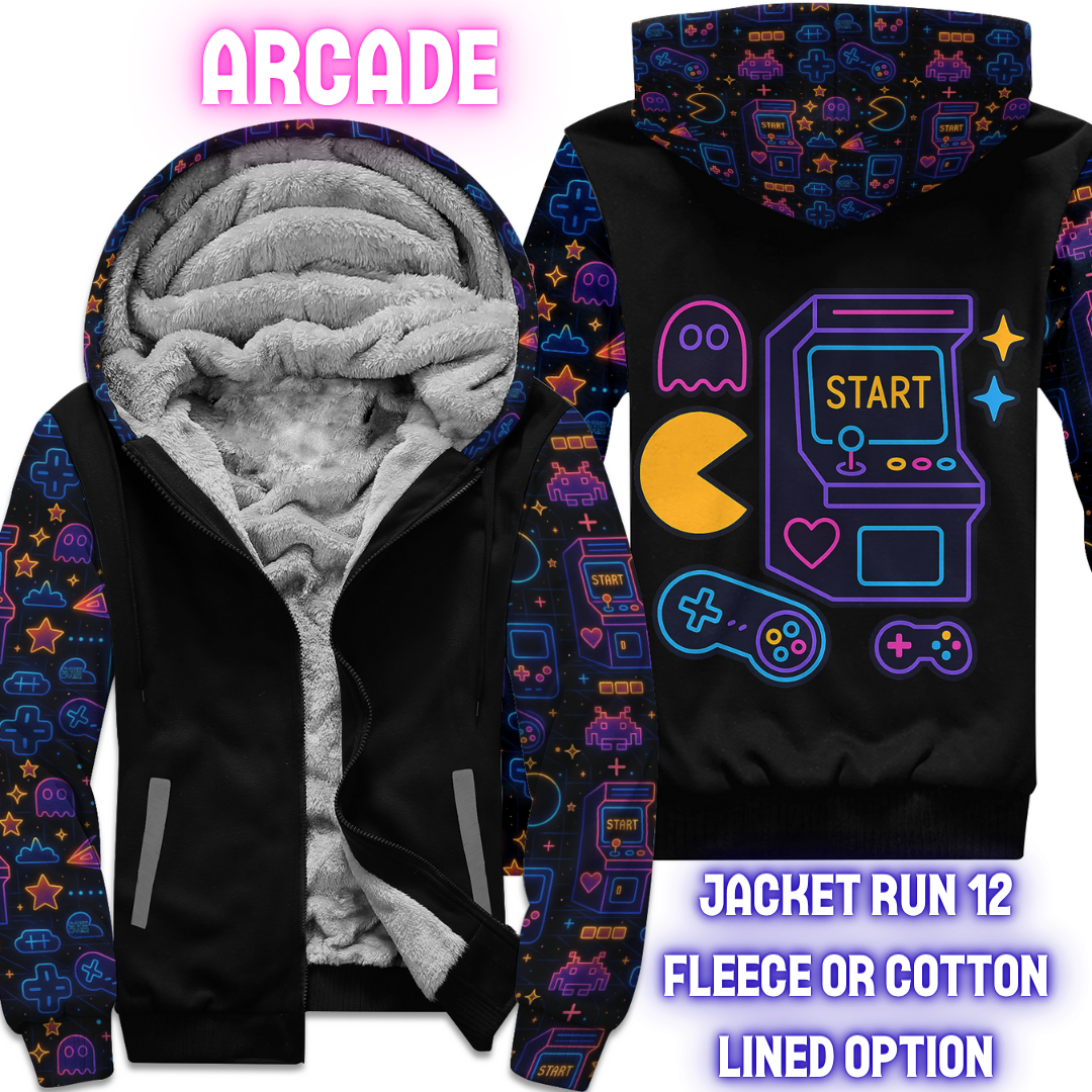 JACKET RUN 12-ARCADE-PREORDER CLOSING 8/18