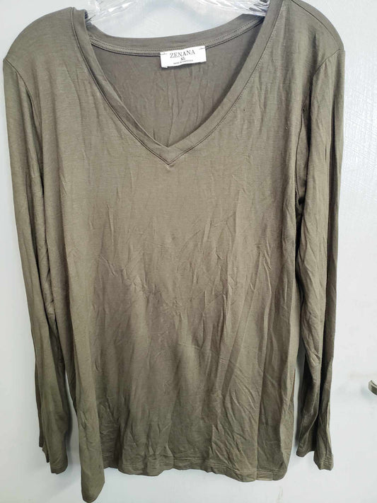 Army green long sleeve