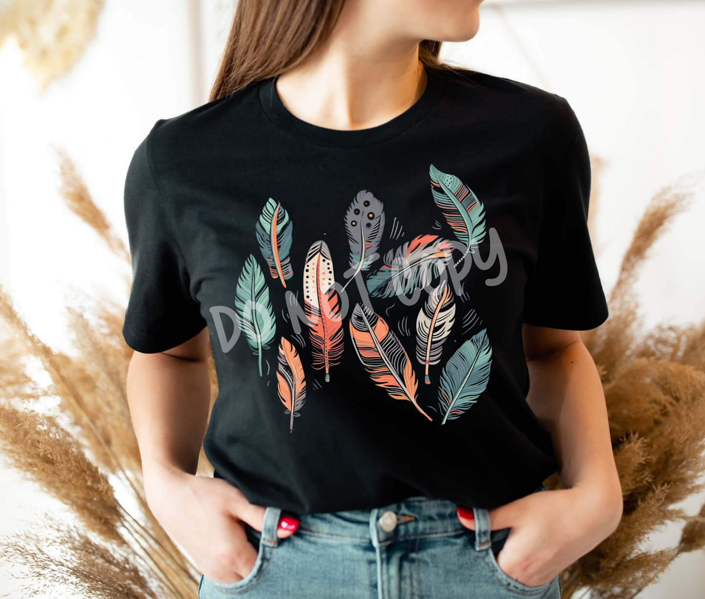 FEATHERS - UNISEX TEE ADULTS/KIDS