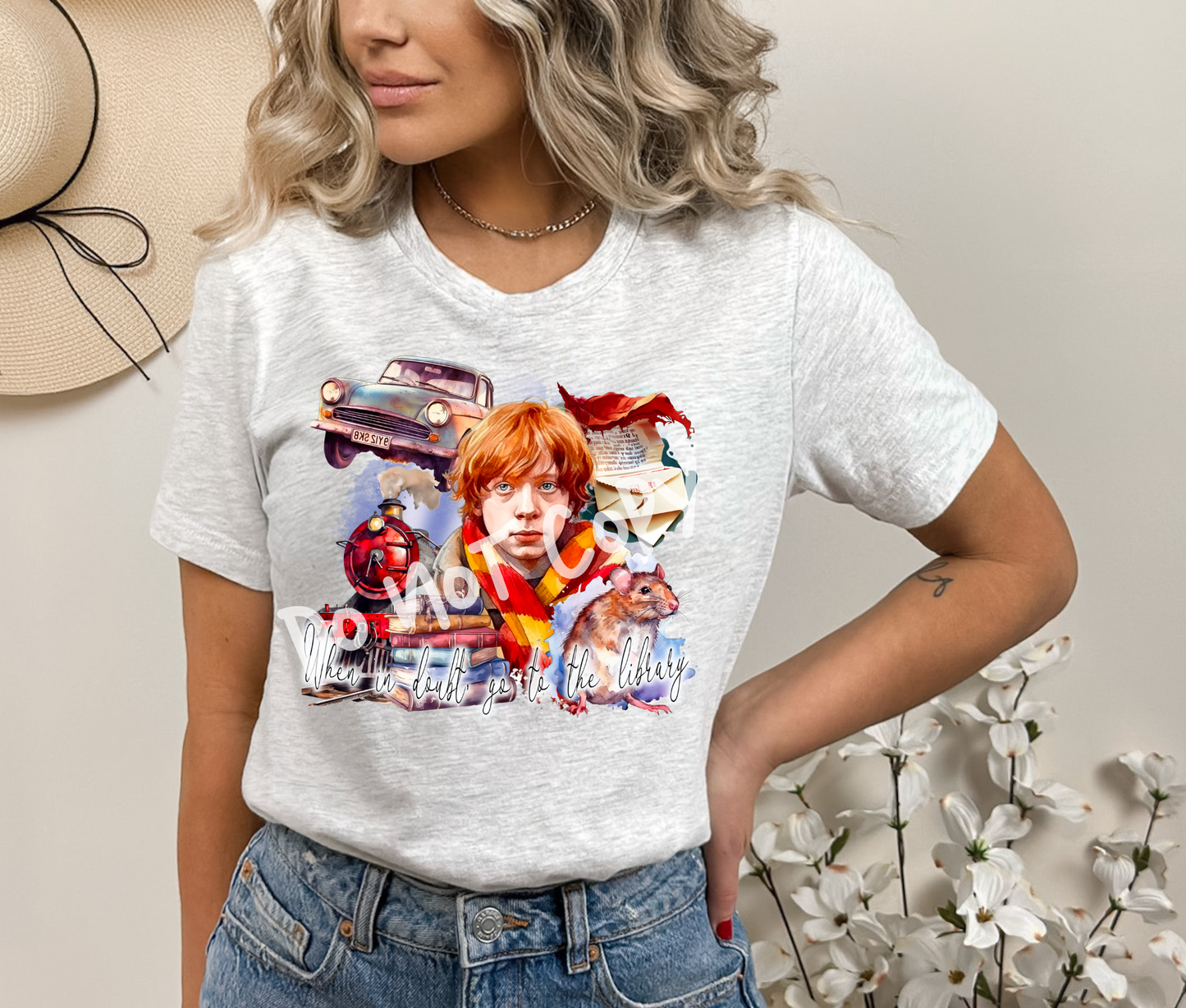 WHEN IN DOUBT GO TO THE LIBRARY TEE