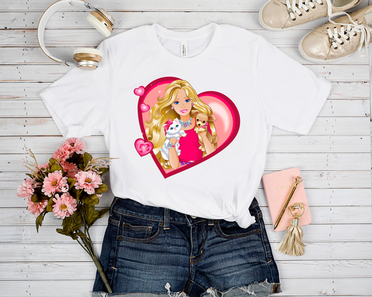 BATCH 60- PINK DOLL TEE