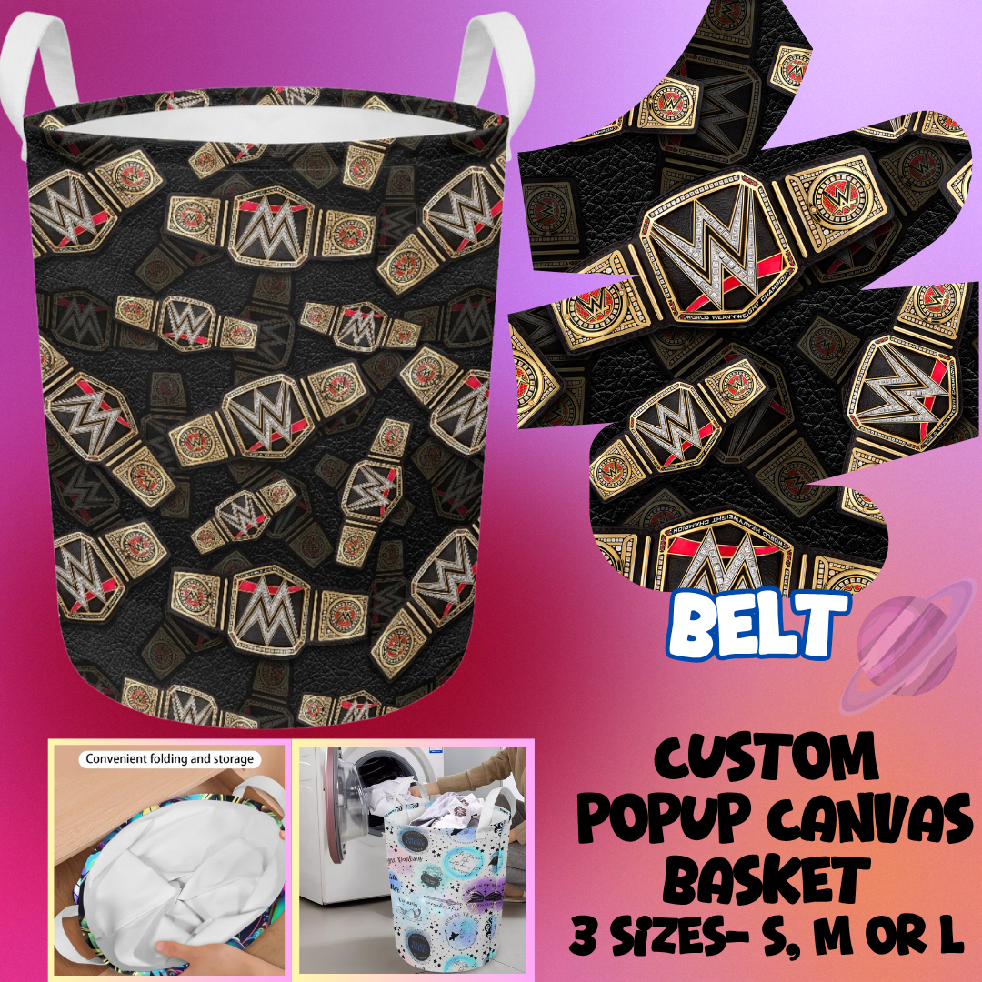 STORAGE BASKET RUN-BELT-3 SIZES-PREORDER CLOSING 8/5