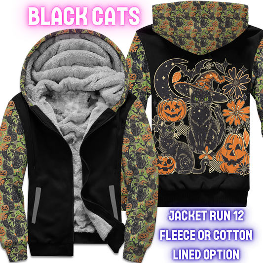 JACKET RUN 12-BLACK CATS-PREORDER CLOSING 8/18